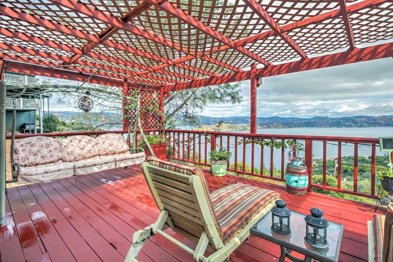 Spacious Kelseyville Home With Large Lakefront Deck! エクステリア 写真
